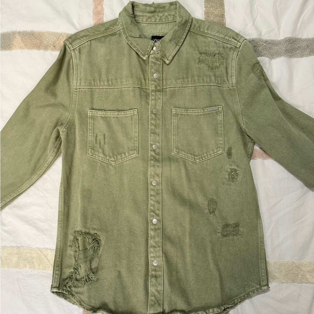 Zara Olive Green Jacket